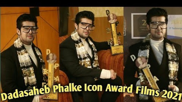 'Fashion Designer Vishal Kapoor Received Dadasaheb Phalke Icon Award Films 2021'