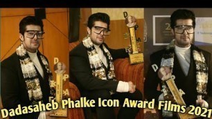 'Fashion Designer Vishal Kapoor Received Dadasaheb Phalke Icon Award Films 2021'