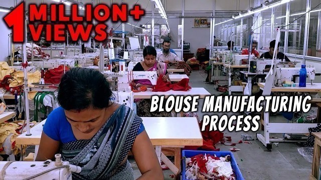 'Blouse Manufacturing Process | Largest Blouse Manufacturer And Wholesaler In India | Fashion Secret'
