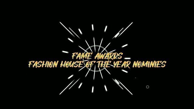 'Fashion Icon Fame awards 1st edition 2023  FASHION HOUSE OF THE YEAR'