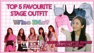 'OUTFIT MAHAL DIPOTONG-POTONG?! || SECRET NUMBER STAGE OUTFITS (K-FASHION)'