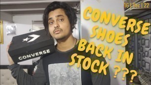 'Converse Shoes back in Stock ?? | Sneaker Head | Mens Fashion #fashionvlogger #mensfashion #sneakers'