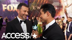 'Jimmy Kimmel Reveals His Red Carpet Fashion Secret: \'I\'m Wearing 4 Spanx Right Now\''