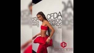 'Zendaya at the CFDA Awards! Youngest ever CFDA Fashion Icon Award recipient!'