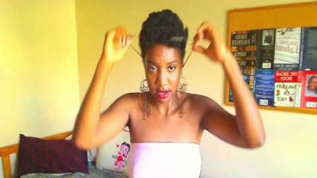 'natural hair styles for short hair: TWA & Afrocentric Wrap Fashion Secret'