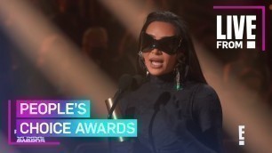 'Kim Kardashian Thanks Kanye \"Ye\" West at 2021 PCAs | People\'s Choice Awards'