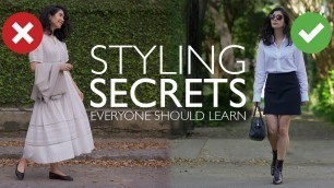 'Style Secrets EVERYONE Should Learn'