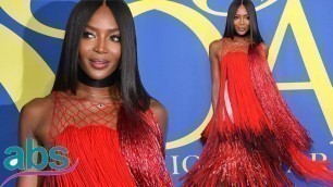 'Naomi Campbell receives the Fashion Icon award at the CFDAs  | ABS US  DAILY NEWS'
