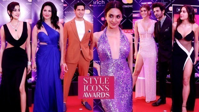 'Style Icon Awards 2022 Full Red Carpet Kartik Aryaan, Sara Ali Khan, Kiara Advani, Sidharth Malhotra'
