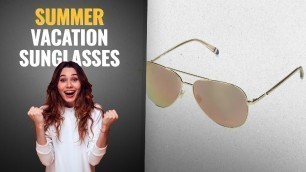 'Top 10 Women Sunglasses / 2019 Summer Vacation Essentials | Fashion Trends Guide'