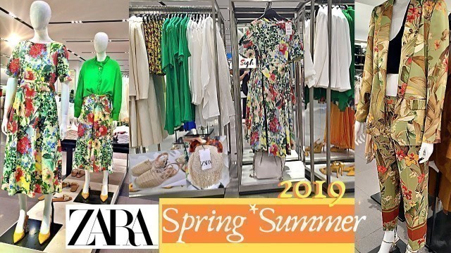 'ZARA Spring Summer Collection 2019 TRENDS  * Ladies Wear  * Shoes * Bags'