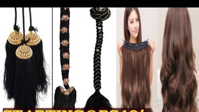 'Hyderabad begumbazar  Fashion Hair clips & accessories starting 10| hair extensions| bridal hair'