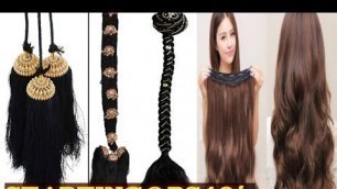 'Hyderabad begumbazar  Fashion Hair clips & accessories starting 10| hair extensions| bridal hair'