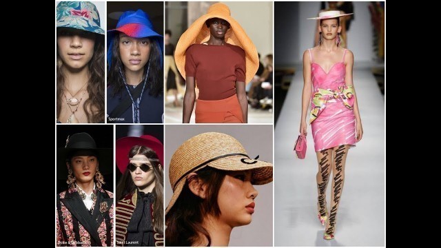 '2019 SpringSummer Hat Trends For Womens'