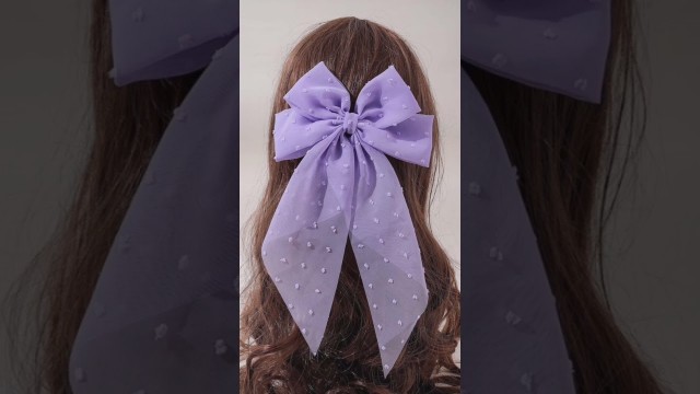 'Beautiful girls bow hair clips'