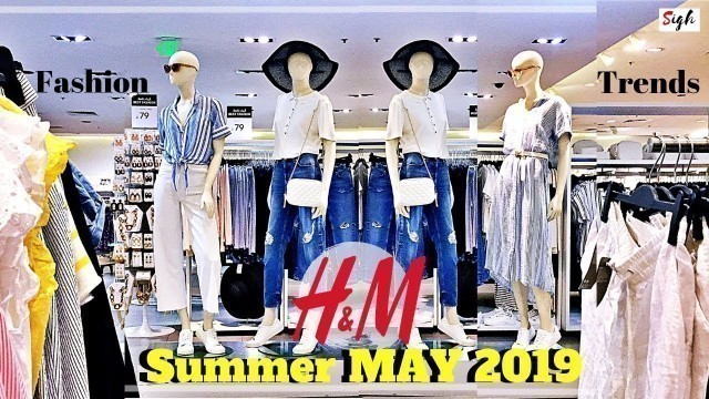 'H&M Summer 2019 NEW Collection * Fashion TRENDS Part 1'