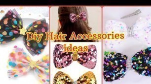'Diy Sequence Hairbands, Clips &Bow\'s Making/how to make hair Accessories#diy#hairaccessories'