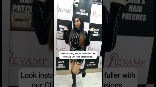 'Clips on Hair Extensions ✨⭐|| Call us on 964333 24000 || #shorts #viral #ytshorts'