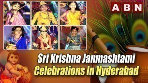 'Sri Krishna Janmashtami Celebrations In Hyderabad | Kids Fashion Show | ABN ENT'