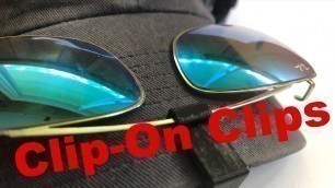 'Clip-On Clips Hat Clip for RayBan RB5228 ClipOn Sunglasses'