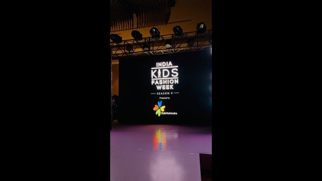 'My Way or The Runway: India Kids Fashion Week 2022 #shorts'
