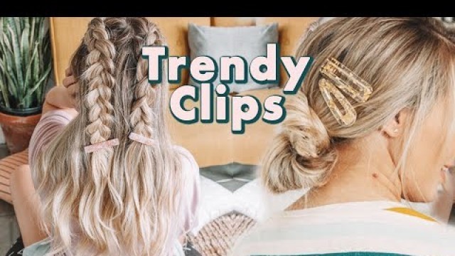 'How to Wear Trendy Hair Clips - KayleyMelissa'