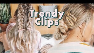 'How to Wear Trendy Hair Clips - KayleyMelissa'