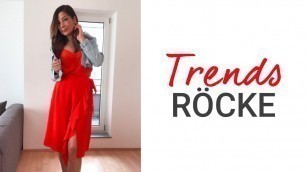 'Diese Rocklänge trägt man 2019 | Top 6 Trends Röcke Frühling Sommer 2019 | natashagibson'