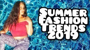 'Summer Fashion Trends 2019 ( Μαγιό Ρούχα Παπούτσια Μακιγιάζ Μαλλιά Αξεσουάρ )'