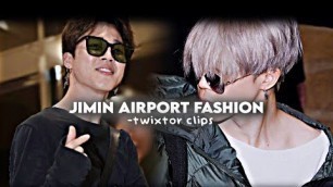 'Jimin airport fashion twixtor clips'