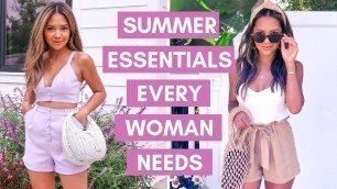 'Summer Essentials Every Woman Needs 2019 With REN Skincare | Wearable Summer Trends 2019'