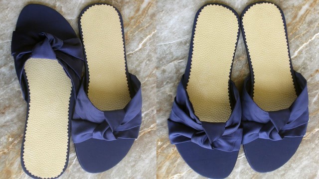 'Simple Shoe Making: How To Make Women Fashion Satin Slippers'