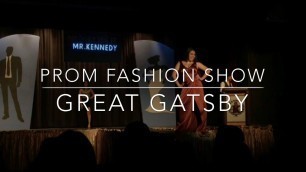 'PROM FASHION SHOW VLOG | GREAT GATSBY THEME'