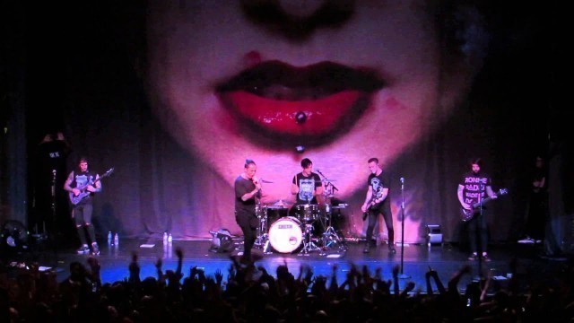 'Falling In Reverse cover ETF \"My Apocalypse\" San Francisco 6/5/15'