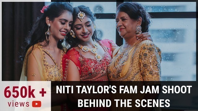 'Niti Taylor’s cute FamJam Shoot with KALKI Fashion! It will make you cry with joy'