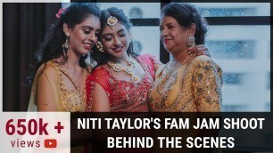 'Niti Taylor’s cute FamJam Shoot with KALKI Fashion! It will make you cry with joy'