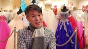 'John became prom dress specialist --JohnnyMari at Oakland mall.'