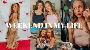'WEEKEND IN MY LIFE: grwm, fashion show, exploring town, & more'