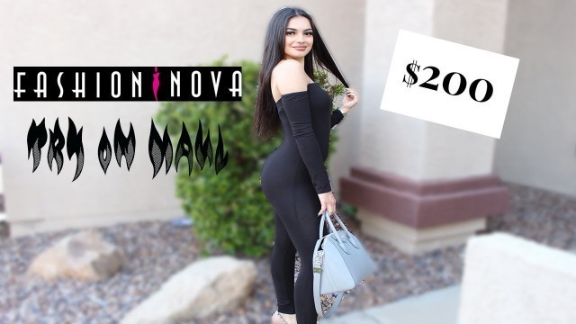 'Fashion Nova Try On Haul | Can $200 Make YOU Look Good?'