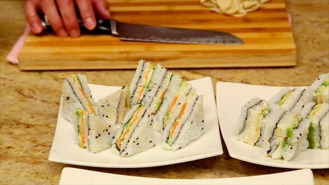 'HOW TO MAKE FASHION SANDWICH SUSHI'