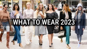 'Fashion Trends That Will Be make You Look Better in 2023|What to wear women outfits!'