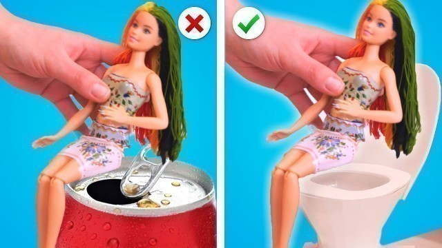 'A Doll Beauty And Fashion Makeover! || Makeover Ideas, Barbie Sparkle Style, by Zoom GO!'