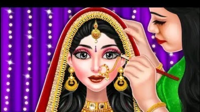 'Fashion Show Makeup Salon Game||Indian Makeover Android Gameplay'