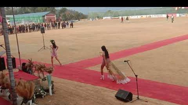 'Liangmai girls Fashion Show ll At Oklong village ll LSA ,2023.'