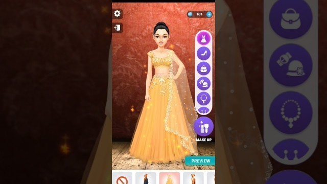 'Fashion Show Game : Indian Costume Party :Games For Girls : Game Play 2023 : Dress up dress 