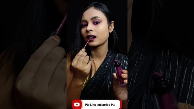 '#shorts Dark पर्पल Lipstick Shade Filmy Fashion ideas'