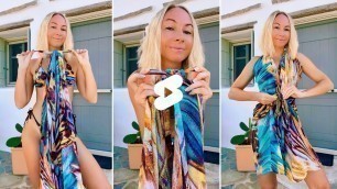 'HOW TO TIE YOUR SARONG I Fashion Ideas For Women #shorts'