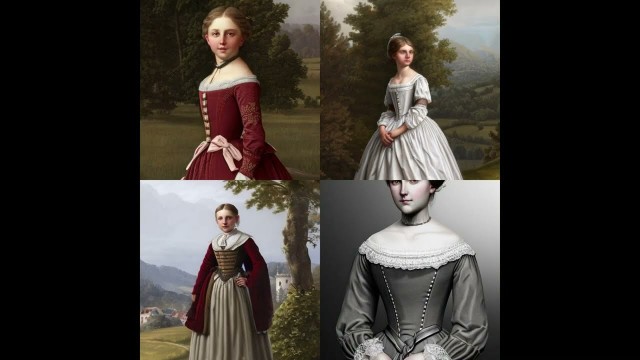 'Women\'s Fashion in Germany in the 19th Century #woman  #fashion'