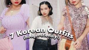 '7 Korean Fashion Ideas On A BUDGET | Lookbook (PHILIPPINES)'