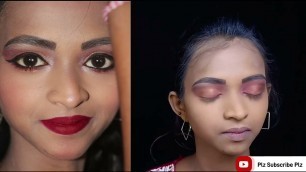 'Step By Step Normal Bridal Makeup With Photography Filmy Fashion Ideas'